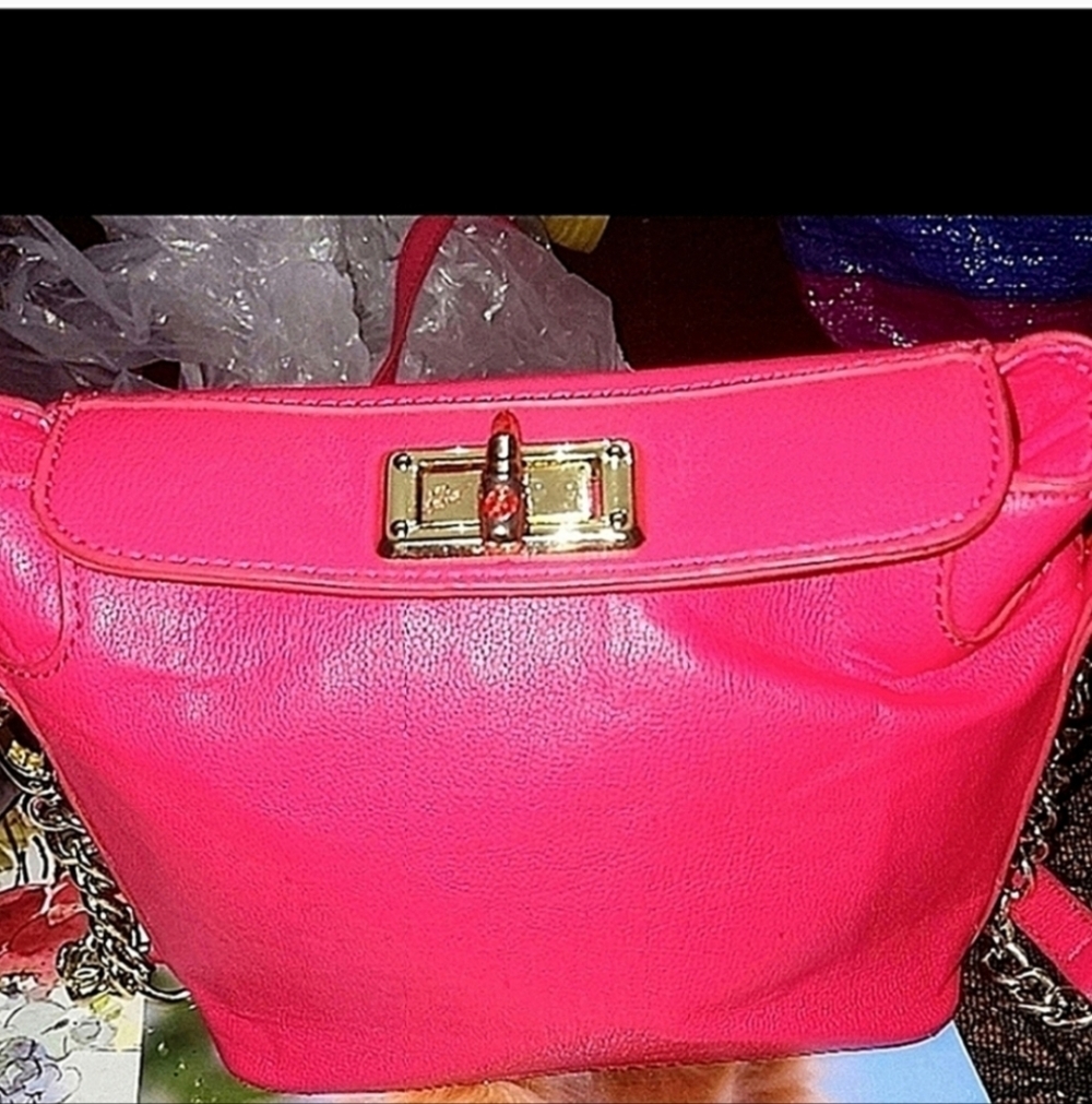 Rare vintage betsey johnson lipstick bag